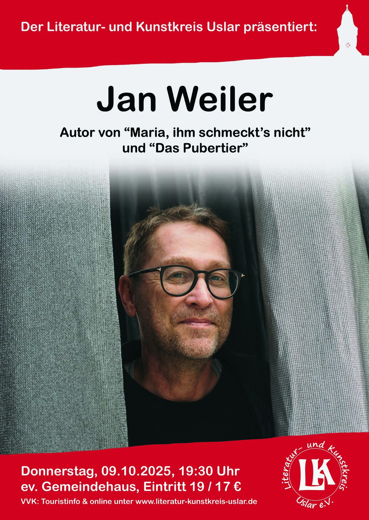 Jan Weiler liest in Uslar