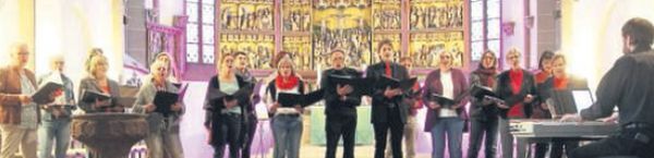 Der Gospelchor St. Johannis beteiligte sich mit der Nacht der Musik in der St.-Johannis-Kirche am Programm der Nacht der Kultur. FOTO: HANS-PETER NIESEN